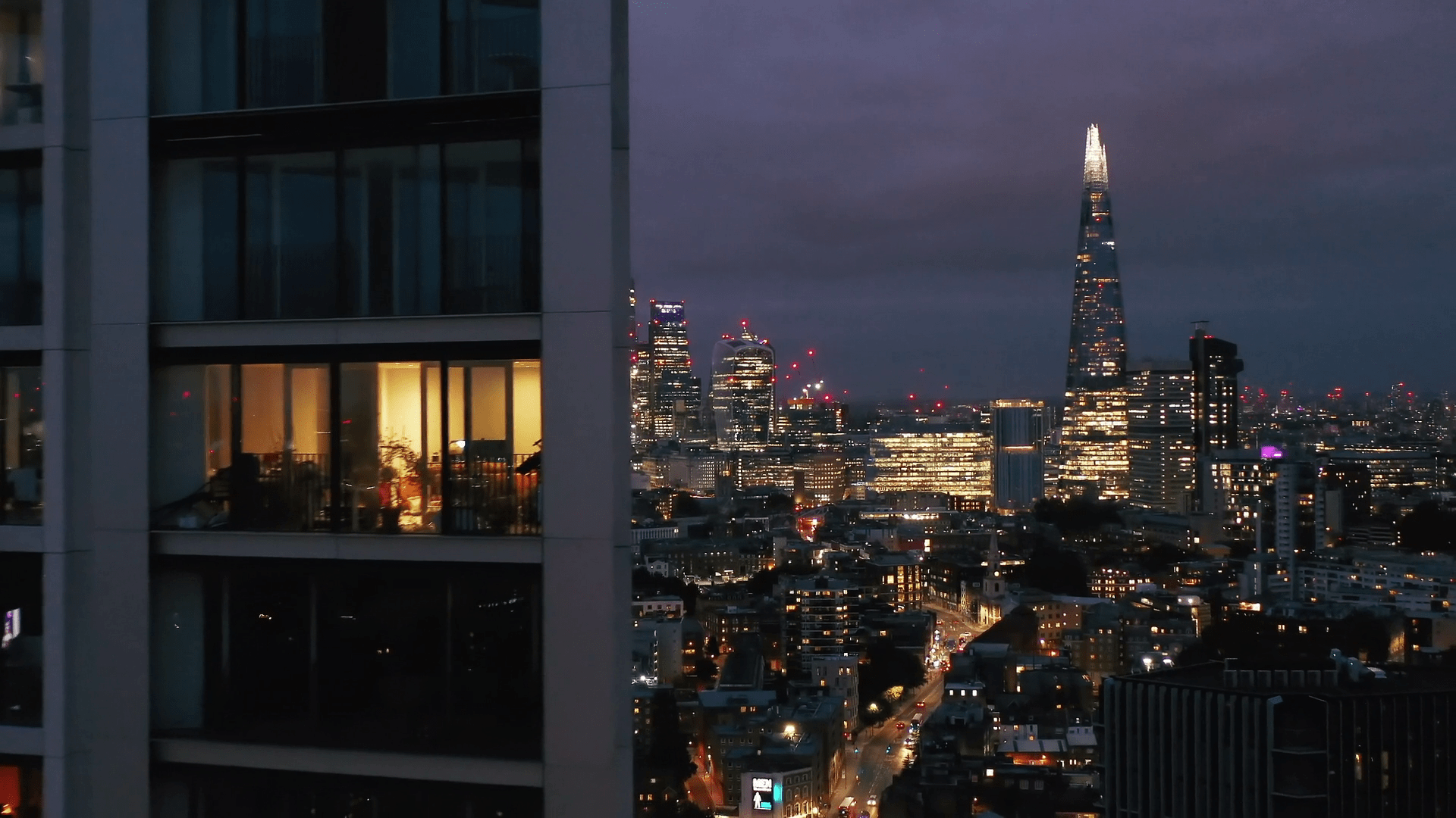 London Highrise apartment